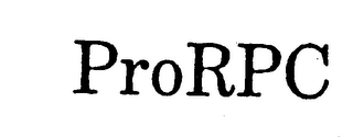 PRORPC trademark