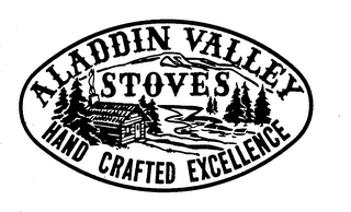 ALADDIN VALLEY STOVES HAND CRAFTED EXCELLENCE trademark