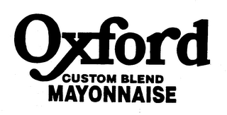 OXFORD CUSTOM BLEND MAYONNAISE