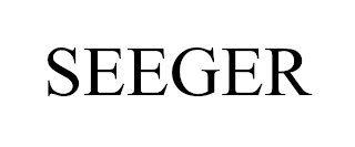 SEEGER trademark