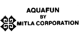 AQUAFUN BY MITLA CORPORATION trademark