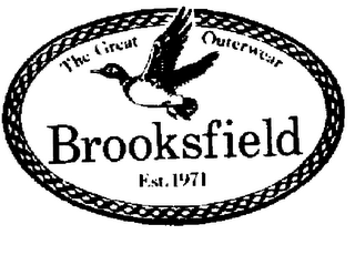BROOKSFIELD THE GREAT OUTERWEAR EST. 1971 trademark