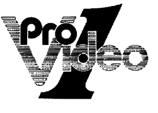 PRO VIDEO 1 trademark