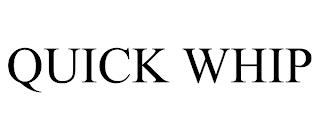 QUICK WHIP trademark