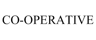 CO-OPERATIVE trademark