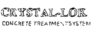 CRYSTAL-LOK CONCRETE TREATMENT SYSTEM