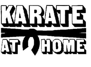 KARATE AT HOME