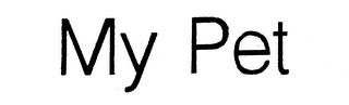 MY PET trademark