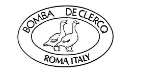BOMBA DECLERCQ ROMA, ITALY trademark