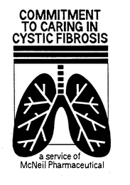 COMMITMENT TO CARING IN CYSTIC FIBROSIS A SERVICE OF MCNEIL PHARMACEUTICAL trademark