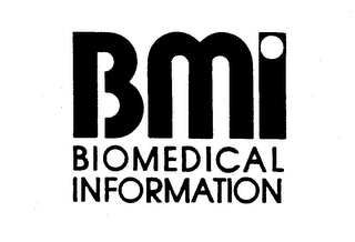 BMI BIOMEDICAL INFORMATION trademark