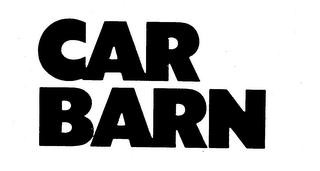 CAR BARN trademark