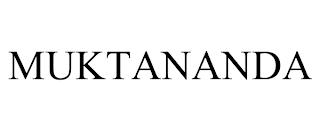 MUKTANANDA trademark