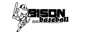 BISON BASEBALL trademark
