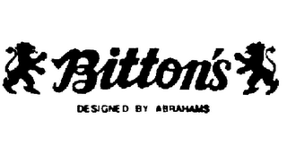 BITTON'S DESIGNED BY ABRAHAMS trademark