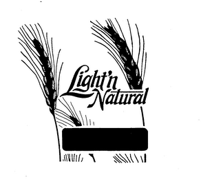 LIGHT'N NATURAL trademark