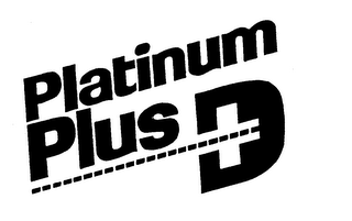 PLATINUM PLUS D trademark