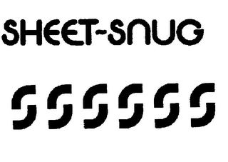 SHEET-SNUG S trademark