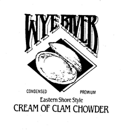 WYE RIVER CONDENSED PREMIUM EASTERN SHORE STYLE CREAM OF CLAM CHOWDER