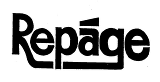 REPAGE trademark