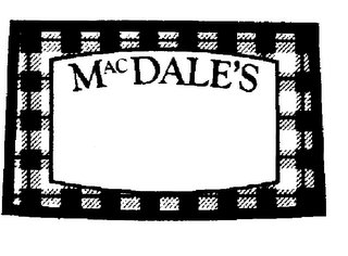 MACDALE'S trademark