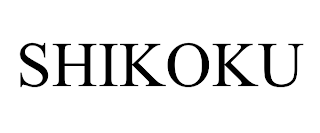 SHIKOKU trademark