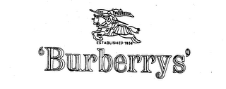 'BURBERRYS' PRORSUM ESTABLISHED 1856