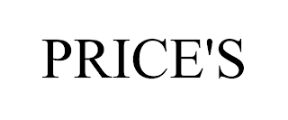 PRICE'S trademark