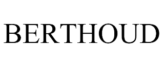 BERTHOUD trademark