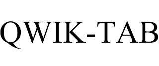 QWIK-TAB trademark