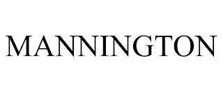 MANNINGTON trademark