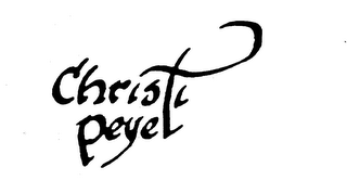 CHRISTI PEYE trademark