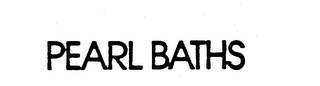 PEARL BATHS trademark
