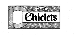 CHICLETS ADAMS C trademark