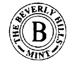 THE BEVERLY HILLS MINT B trademark
