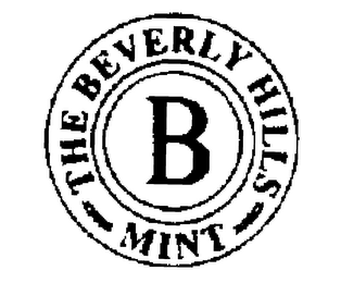 THE BEVERLY HILLS MINT B trademark