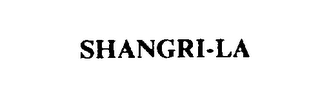 SHANGRI-LA trademark