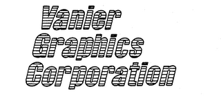 VANIER GRAPHICS CORPORATION