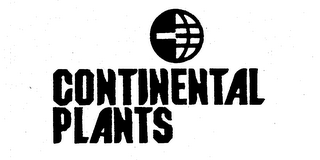 CONTINENTAL PLANTS trademark