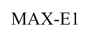 MAX-E1 trademark