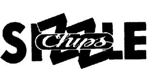 SIZZLE CHIPS trademark