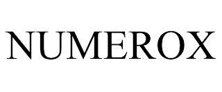NUMEROX trademark