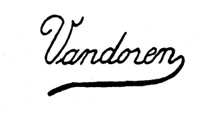 VANDOREN trademark