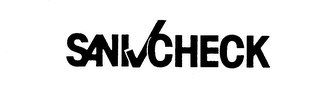 SANI-CHECK trademark