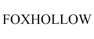 FOXHOLLOW trademark