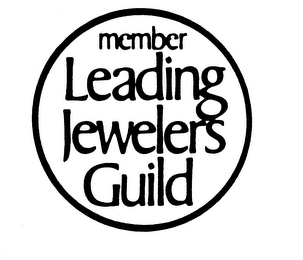 MEMBER LEADING JEWELERS GUILD