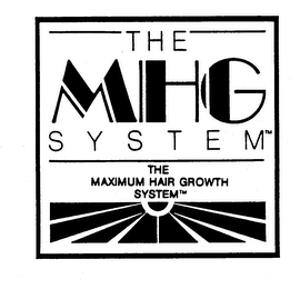 THE MHG SYSTEM THE MAXIMUM HAIR GROWTH SYSTEM