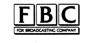 FBC FOX BROADCASTING COMPANY trademark