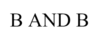 B AND B trademark