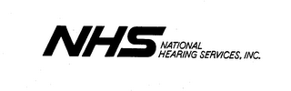 NHS NATIONAL HEARING SERVICES, INC. trademark